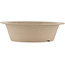 Pot à bonsaï rond non émaillé de Shoko - 257 x 257 x 70 mm
