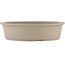 Pot à bonsaï rond non émaillé de Shoko - 252 x 252 x 62 mm