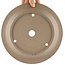 Pot à bonsaï rond non émaillé de Shoko - 257 x 257 x 70 mm