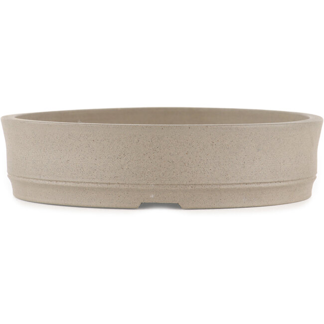 Pot à bonsaï rond non émaillé par Itouen - 192 x 192 x 46 mm