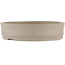 Pot à bonsaï rond non émaillé par Itouen - 192 x 192 x 46 mm