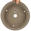 Pot à bonsaï rond non émaillé de Shoko - 252 x 252 x 62 mm