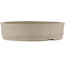 Maceta para bonsái redonda sin esmaltar de Itouen - 192 x 192 x 46 mm