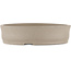 Pot à bonsaï rond non émaillé par Itouen - 192 x 192 x 46 mm
