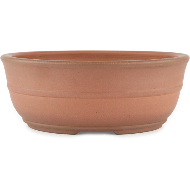 Pot à bonsaï rond non émaillé par Itouen - 242 x 242 x 90 mm