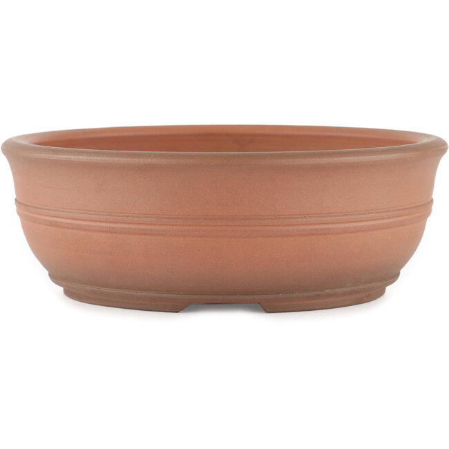 Pot à bonsaï rond non émaillé par Itouen - 240 x 240 x 85 mm