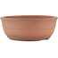 Pot à bonsaï rond non émaillé par Itouen - 242 x 242 x 90 mm