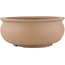 Pot à bonsaï rond non émaillé de Shoko - 205 x 205 x 90 mm