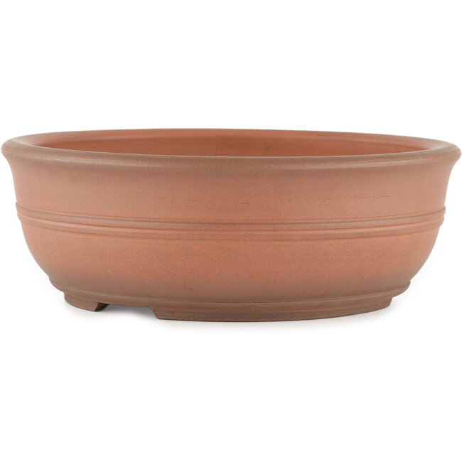 Pot à bonsaï rond non émaillé par Itouen - 240 x 240 x 85 mm