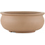 Pot à bonsaï rond non émaillé de Shoko - 205 x 205 x 90 mm