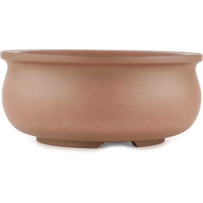 Vaso bonsai rotondo non smaltato di Itouen - 215 x 215 x 95 mm