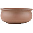 Ronde ongeglazuurde bonsaipot van Itouen - 215 x 215 x 95 mm