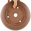 Pot à bonsaï rond non émaillé par Itouen - 215 x 215 x 95 mm
