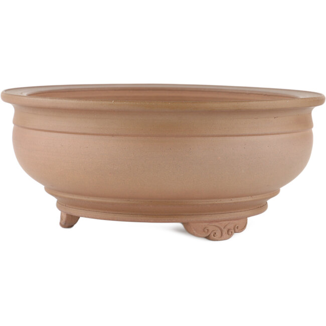 Vaso bonsai rotondo non smaltato di Itouen - 263 x 263 x 111 mm