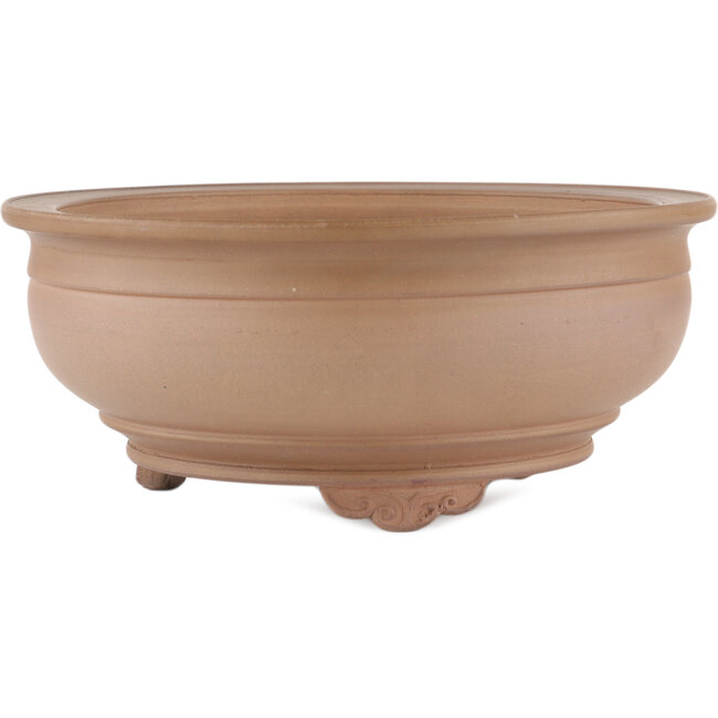 Vaso bonsai rotondo non smaltato di Itouen - 263 x 263 x 111 mm