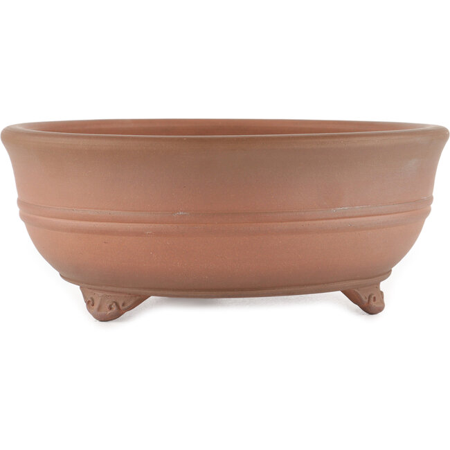 Pot à bonsaï rond non émaillé par Itouen - 265 x 265 x 108 mm