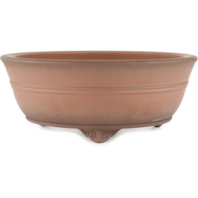 Pot à bonsaï rond non émaillé par Itouen - 270 x 270 x 107 mm