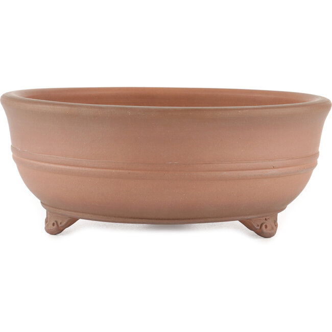 Vaso bonsai rotondo non smaltato di Itouen - 265 x 265 x 108 mm