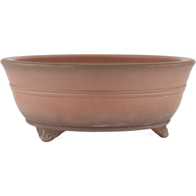 Runder unglasierter Bonsai-Topf von Itouen - 270 x 270 x 107 mm