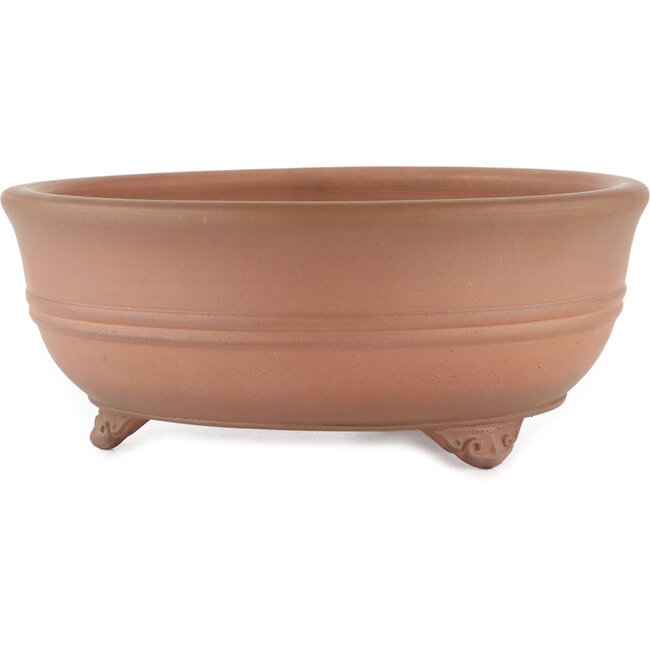 Vaso bonsai rotondo non smaltato di Itouen - 265 x 265 x 108 mm