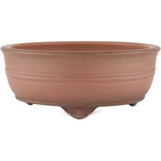 Ito(u)en Pot à bonsaï rond non émaillé de 240 mm par Itouen, Japon