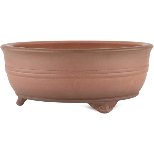 Pot à bonsaï rond non émaillé par Itouen - 240 x 240 x 98 mm