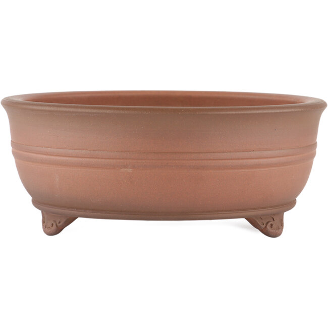 Pot à bonsaï rond non émaillé par Itouen - 240 x 240 x 98 mm