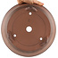 Pot à bonsaï rond non émaillé par Itouen - 270 x 270 x 107 mm
