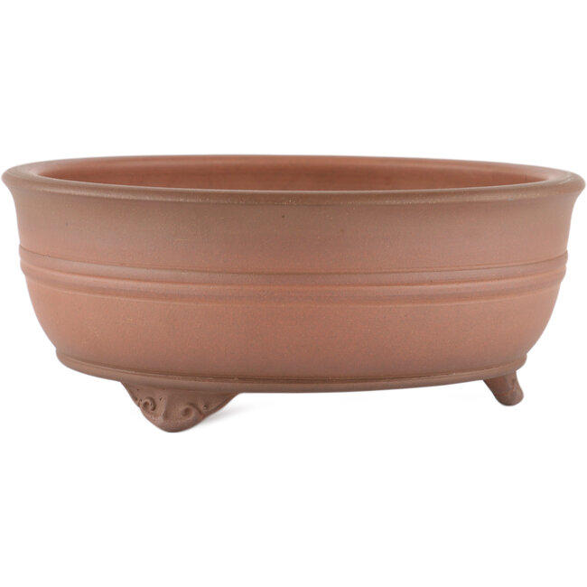 Pot à bonsaï rond non émaillé par Itouen - 240 x 240 x 98 mm