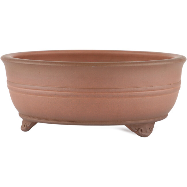 Pot à bonsaï rond non émaillé par Itouen - 240 x 240 x 98 mm