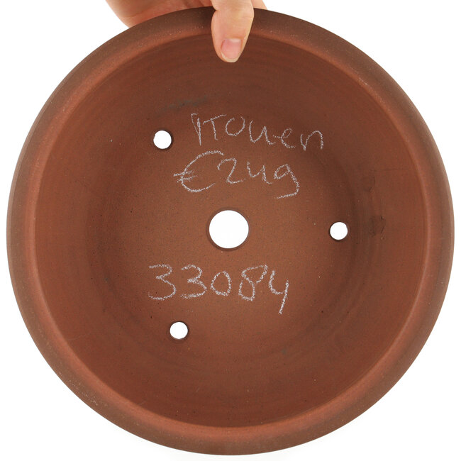 Pot à bonsaï rond non émaillé par Itouen - 240 x 240 x 98 mm