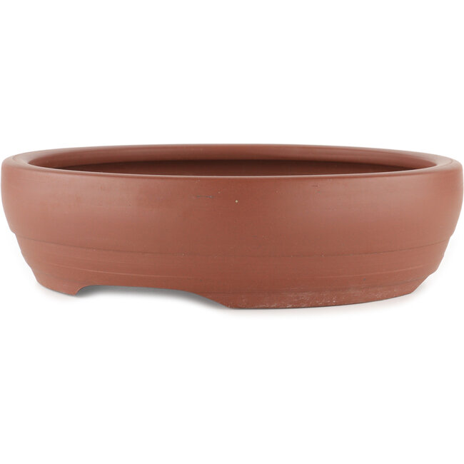 Pot à bonsaï rond non émaillé - 305 x 305 x 80 mm