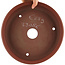 Pot à bonsaï rond non émaillé - 305 x 305 x 80 mm