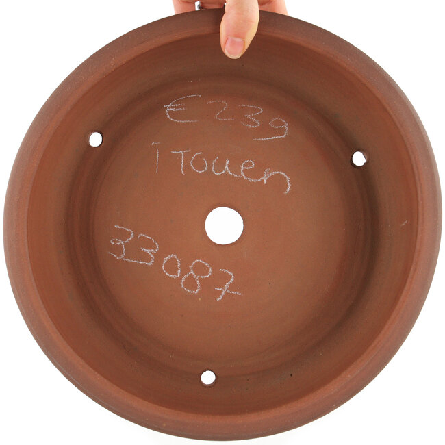 Vaso bonsai rotondo non smaltato di Itouen - 275 x 275 x 90 mm