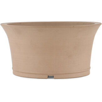 Shoko 232 mm round unglazed bonsai pot by Shoko, Tokoname, Japan