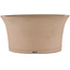 Pot à bonsaï rond non émaillé de Shoko - 232 x 232 x 115 mm