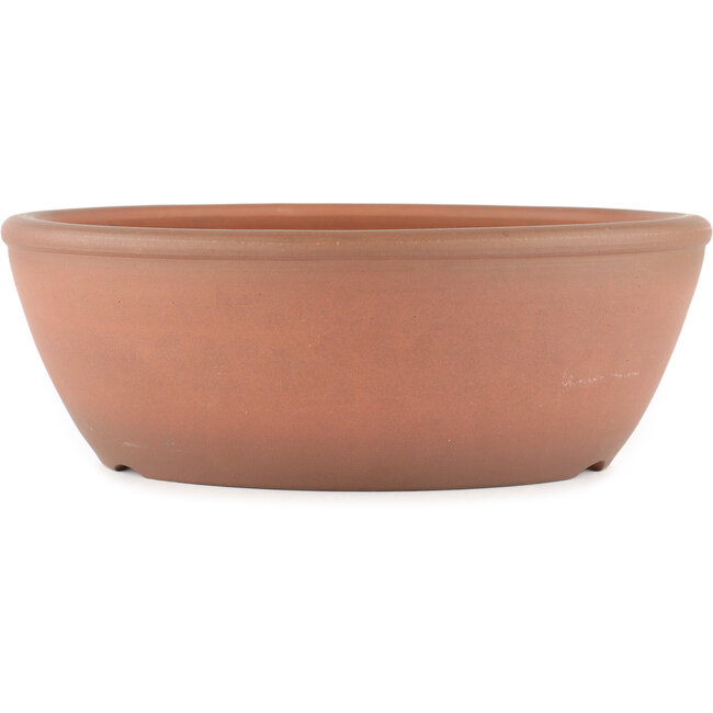 Maceta para bonsái redonda sin esmaltar de Itouen - 70 x 70 x 90 mm