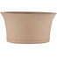 Pot à bonsaï rond non émaillé de Shoko - 232 x 232 x 115 mm