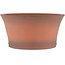 Pot à bonsaï rond non émaillé de Shoko - 235 x 235 x 115 mm