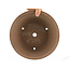 Pot à bonsaï rond non émaillé de Shoko - 232 x 232 x 115 mm