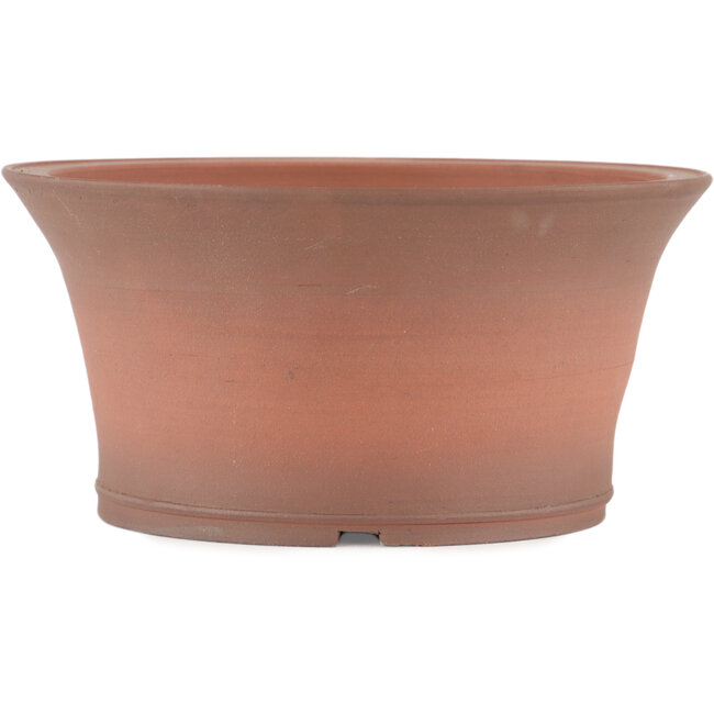Pot à bonsaï rond non émaillé de Shoko - 215 x 215 x 102 mm
