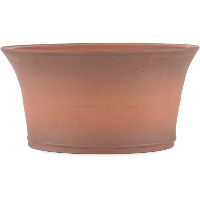 Vaso bonsai rotondo non smaltato di Shoko - 215 x 215 x 102 mm