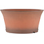 Pot à bonsaï rond non émaillé de Shoko - 235 x 235 x 115 mm