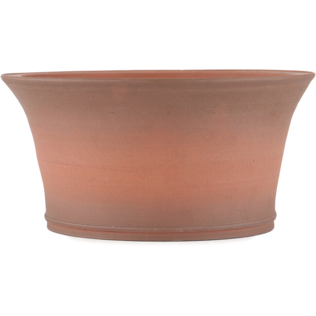 Pot à bonsaï rond non émaillé de Shoko - 215 x 215 x 102 mm