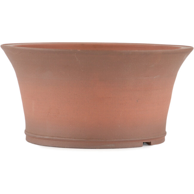 Pot à bonsaï rond non émaillé de Shoko - 215 x 215 x 102 mm