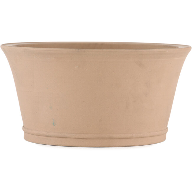 Vaso bonsai rotondo non smaltato di Shoko - 195 x 195 x 95 mm