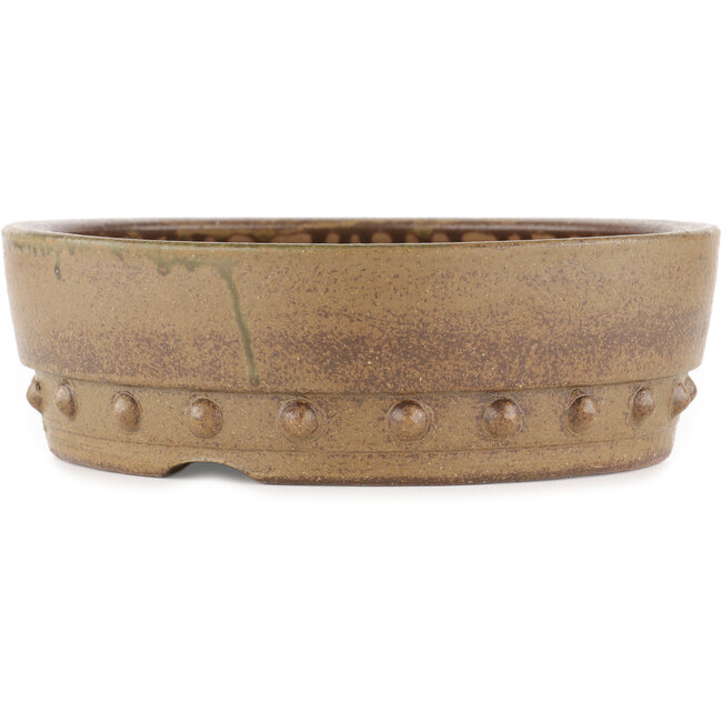 Vaso bonsai rotondo non smaltato di Itouen - 245 x 245 x 75 mm