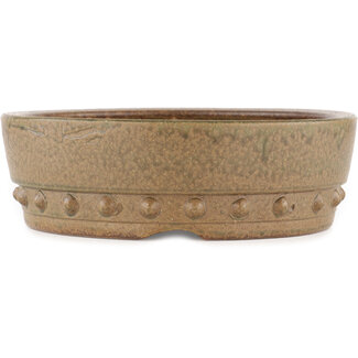 Ito(u)en Pot à bonsaï rond non émaillé de 245 mm par Itouen, Japon