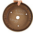 Pot à bonsaï rond non émaillé par Itouen - 245 x 245 x 75 mm