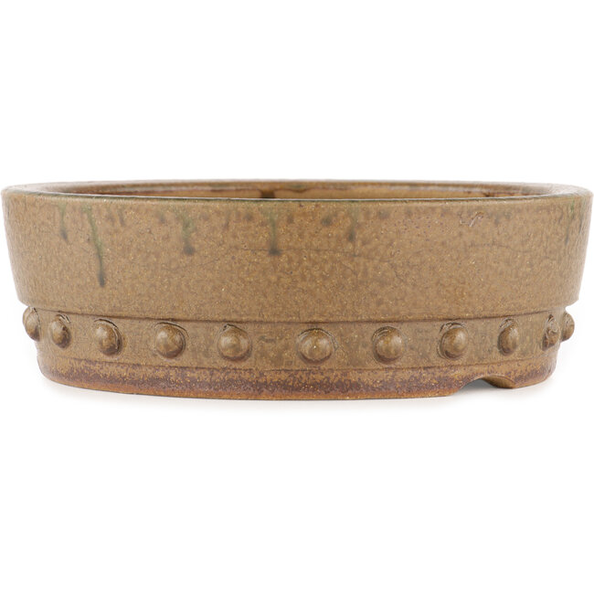 Vaso bonsai rotondo non smaltato di Itouen - 245 x 245 x 77 mm